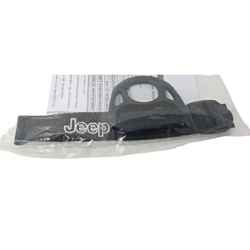Mopar OEM Second Row Coat Hooks Pair Factory Mounting Design 68158111AB